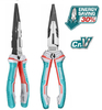 Длинногубцы Total THT220806S Industrial, 200мм, +30%, Cr-v