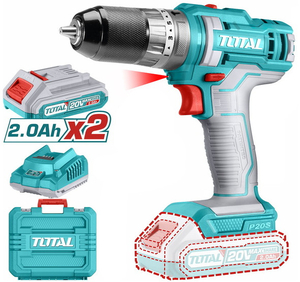 Дрель акк. Total TIDLI20145, 20В, 45Нм, 2*2.0Ач Li-Ion