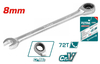 Ключ гаечный Total TCSPAR081 Industrial, 8мм, трещоточный