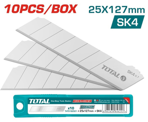 Лезвия сменные Total THT5192501, 25мм, сегментированные, 10шт