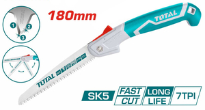Ножовка садовая Total THFSW1806 Industrial, 180мм, складная