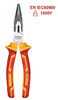 Длинногубцы Total THTIP2361 Industrial, до 1000В, 160мм, Cr-V