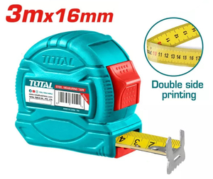 Рулетка Total TMT34316 SS, 3m*16mm