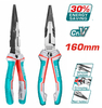 Длинногубцы Total THT220606S Industrial, 160мм, +30%, Cr-v