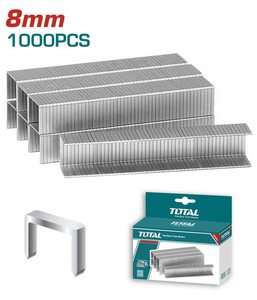 Скобы Total, тип 53, 8мм, 1000шт