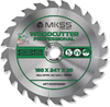 Диск пильный MKSS Woodcutter Prof 160*20/16*24T, дерево
