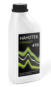 Масло для 4-т двигателей Нанотек, 4TD Стандарт, мин, SAE30, 1л