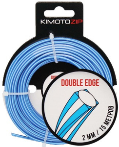 Корд трим. Kimotozip Double edge, 2.4мм*15м, квадрат