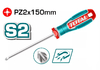 Отвертка Total TSDPZ2150 Industrial, PZ2, 150мм, S2