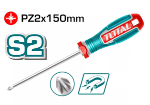 Отвертка Total TSDPZ2150 Industrial, PZ2, 150мм, S2