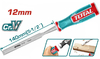 Стамеска плоская Total THT41126 Industrial, 12мм