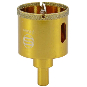 Коронка алмазная Стронг СТК-06700045, 45мм, цент.св, gold