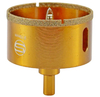 Коронка алмазная Стронг СТК-06700070, 70мм, цент.св, gold