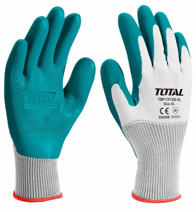 Перчатки Total TSP13106-XL Industrial, нейлон, латекс, XL, 2131X