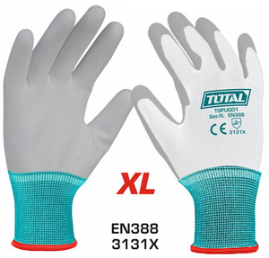 Перчатки Total TSPUG01, полиэстер, XL, 3131X, маслостойкие