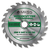 Диск пильный MKSS Woodcutter Prof 250*32/30*24T, дерево