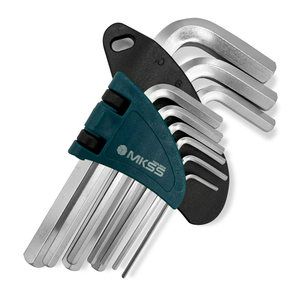Набор ключей Hex MKSS NK1001, 1.5-10, 9шт, короткие