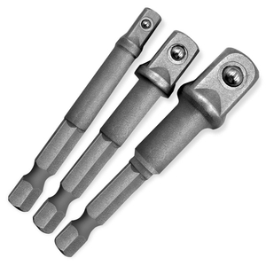 Набор адаптеров для торцевых головок MKSS MK3104, 1/4", 3/8", 1/2"