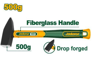 Молоток слесарный Jadever JDHM1305, 500г, фибергласс.