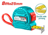 Рулетка Total TMT34825 SS, 8m*25mm