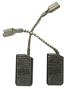 Щетки угольные Ingco AG8503815-SP-36, 6*10*15мм, поводок, клемма-мама