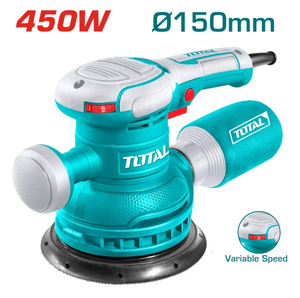 Эксцентриковая шлифмашина Total TF2061506 Industrial, 450Вт, 150мм