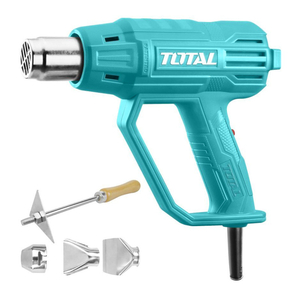 Фен строительный Total TB20036 Industrial, 2000Вт, 350/500°C, оснастка