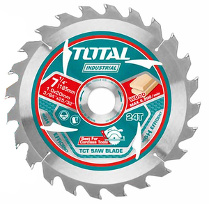 Диск пильный Total TAC2331853 Industrial, 185*20*24T, дерево, д/акк
