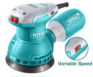 Эксцентриковая шлифмашина Total TF2131256 Industrial, 320Вт, 125мм, 8000-13000об/мин