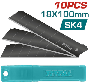 Лезвия сменные Total THTCB181, 18мм, сегментные, SK4, 10шт