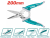 Ножницы электрика Total THT118871, 200мм