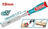 Стамеска плоская Total THT41196 Industrial, 19мм
