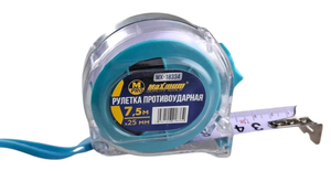 Рулетка Maximum, 7.5м/25мм, Pro, прозрачная