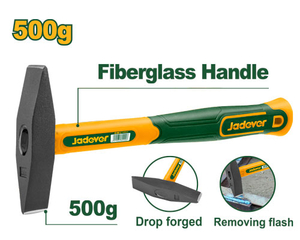 Молоток каменщика Jadever JDHM1335, 500г, фибергласс.