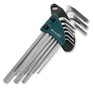 Набор ключей Hex MKSS NK1002, 1.5-10, 9шт, средние